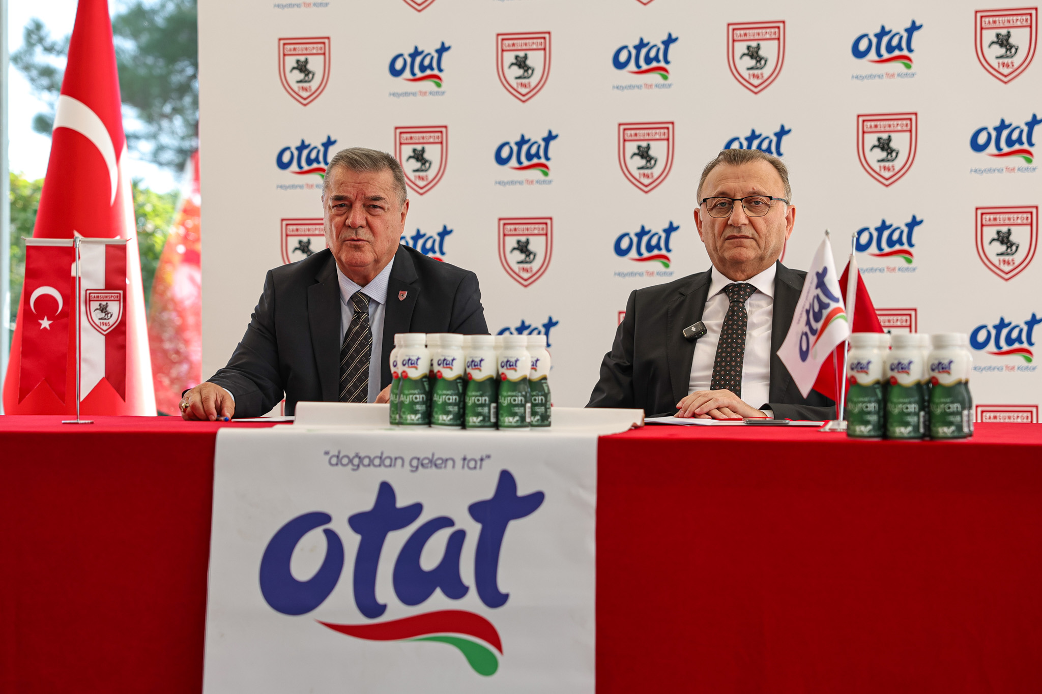 SAMSUNSPOR İLE OTAT GIDA’DAN 2025–2026 SEZONU İÇİN SPONSORLUK ANLAŞMASI