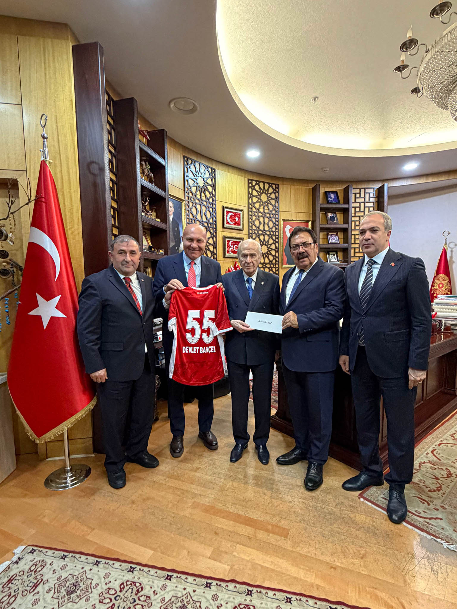 BAŞKANIMIZ YÜKSEL YILDIRIM, MHP GENEL BAŞKANI DEVLET BAHÇELİ’Yİ ZİYARET ETTİ