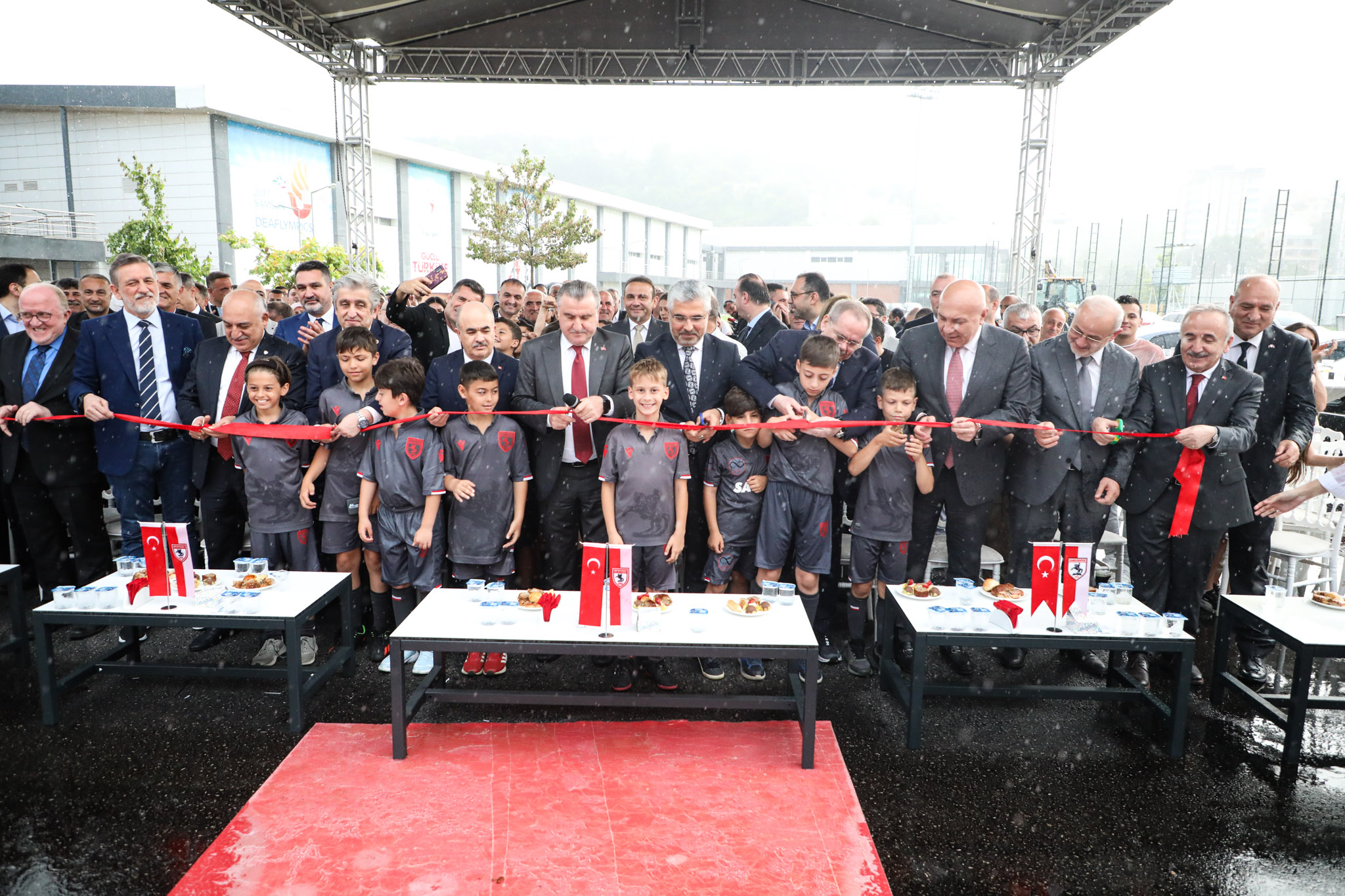MUSTAFA KEMAL ERKANAT TESİSLERİMİZİN AÇILIŞI YAPILDI