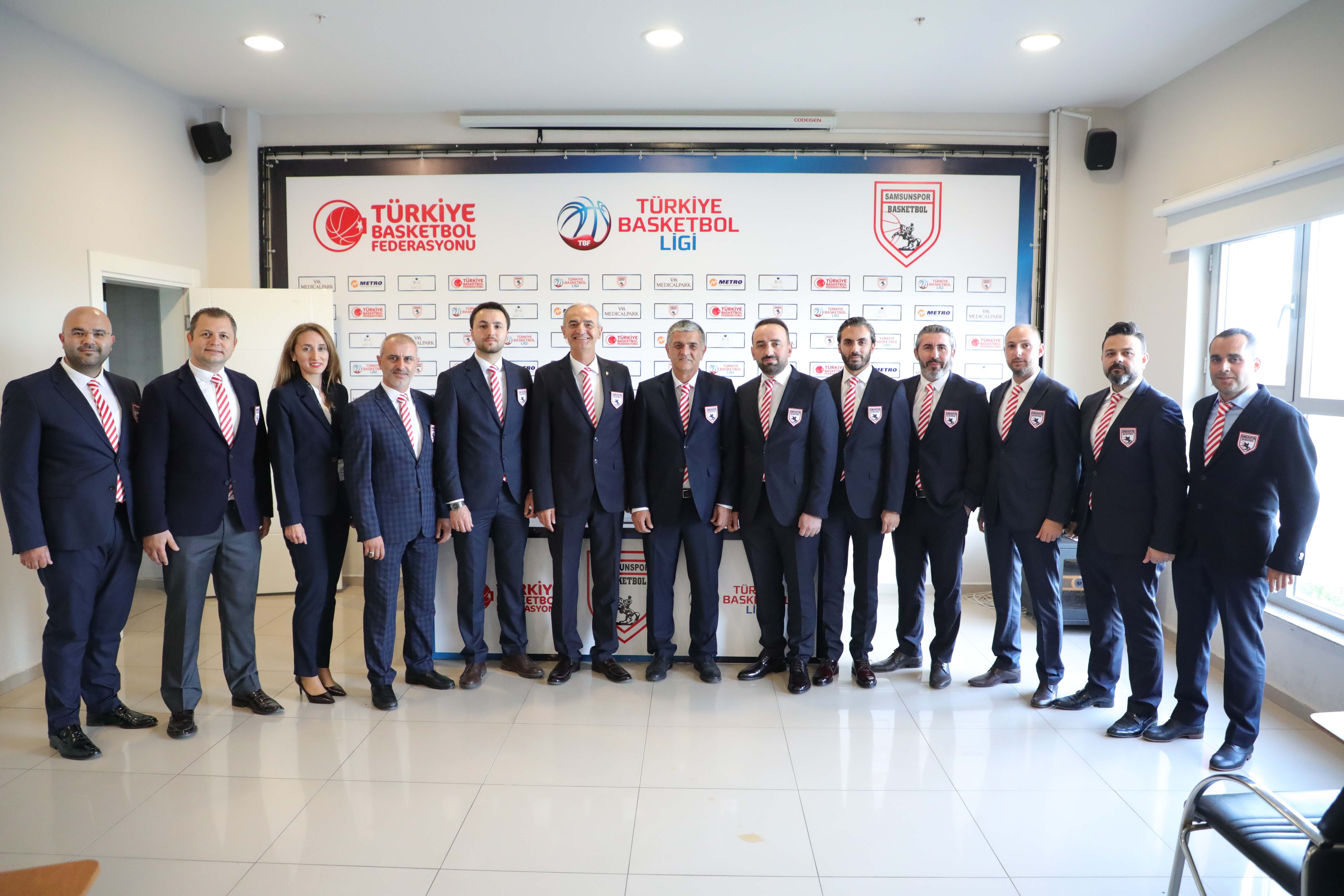 SAMSUNSPOR BASKETBOL KULÜBÜ YÖNETİM KURULU BELİRLENDİ