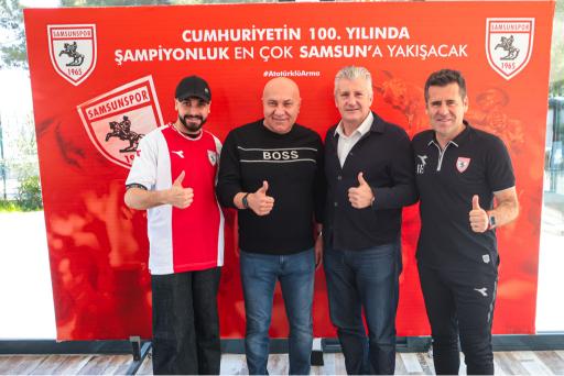 DAVOR SUKER VE SEFO SAMSUN’DA