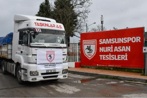 YARDIM TIR’LARIMIZ YOLA ÇIKTI