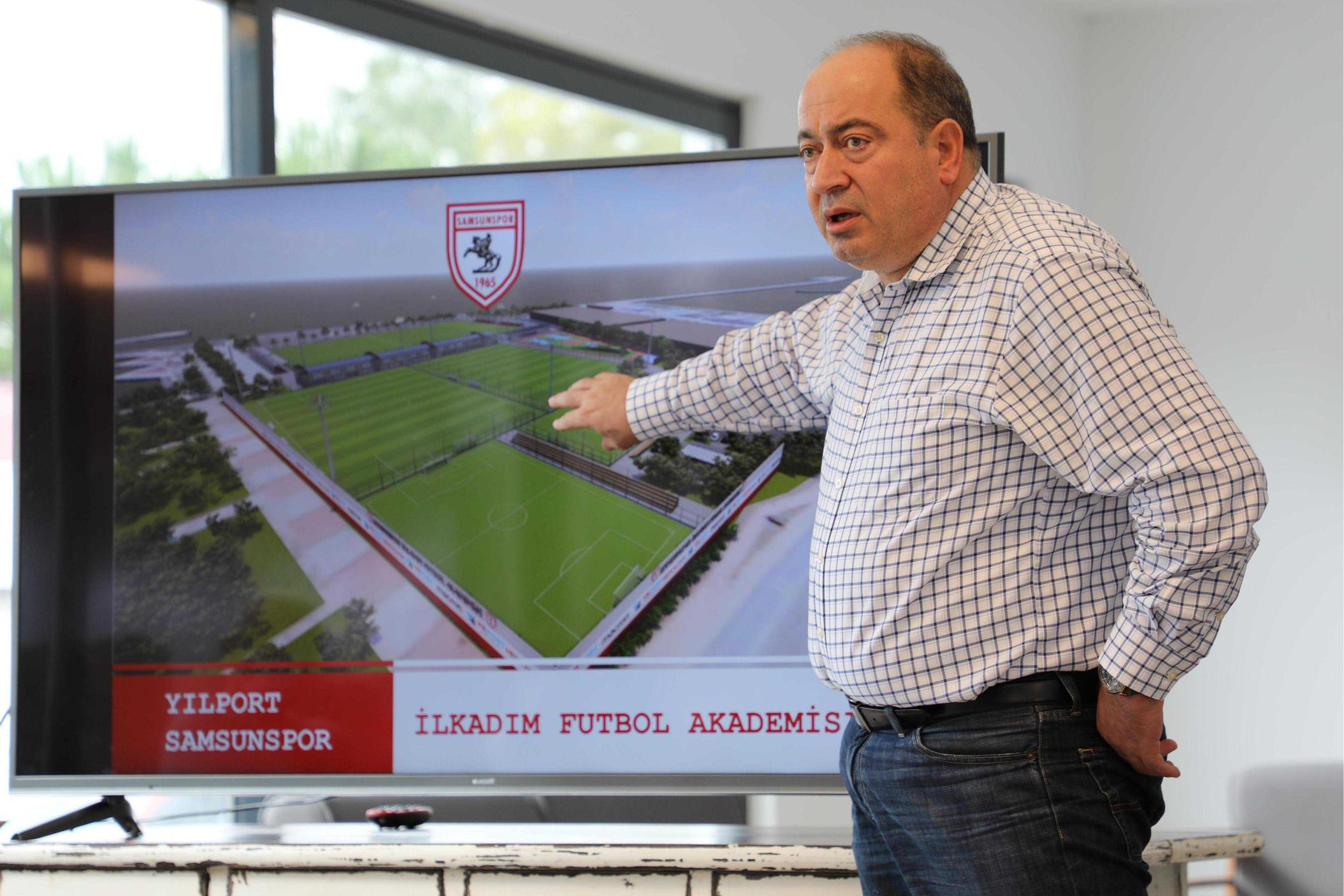 BAŞKAN YARDIMCIMIZ FUTBOL AKADEMİSİNİ ZİYARET ETTİ