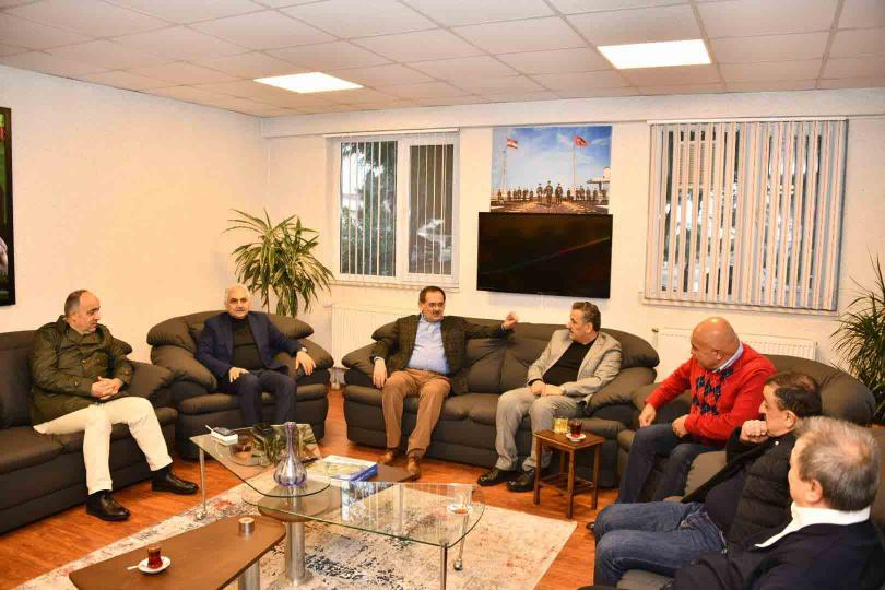 DEVLET ERKANI TAKIMIMIZI TEBRİK ETTİ