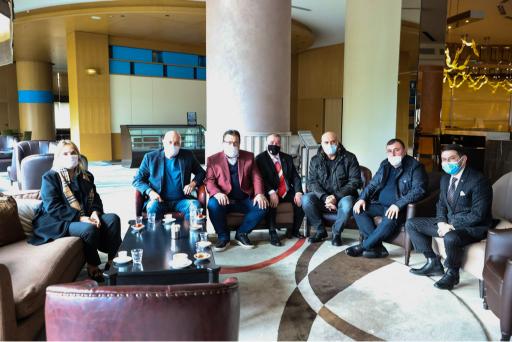 BAŞKANIMIZ YÜKSEL YILDIRIM’A ZİYARET