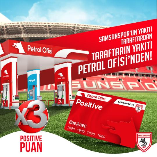 PETROL OFİSİ POSITIVE CARD TEMİN NOKTALARI