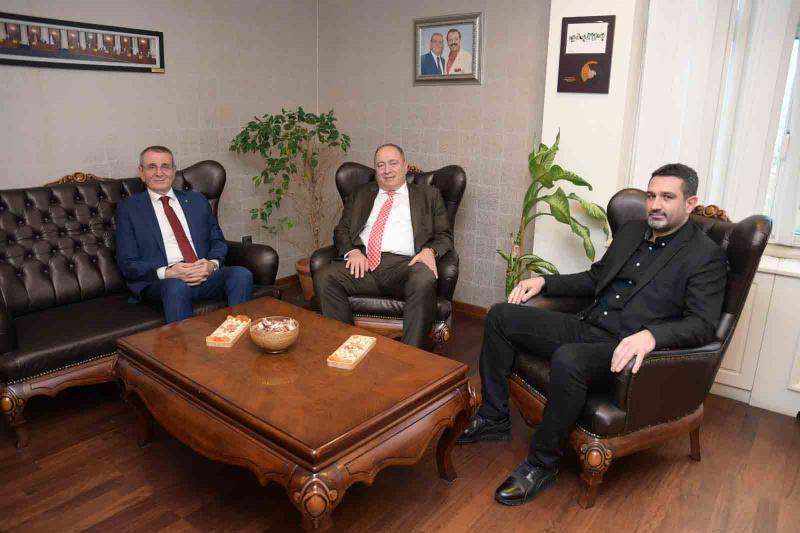 KULÜBÜMÜZDEN TSO BAŞKANINA ZİYARET