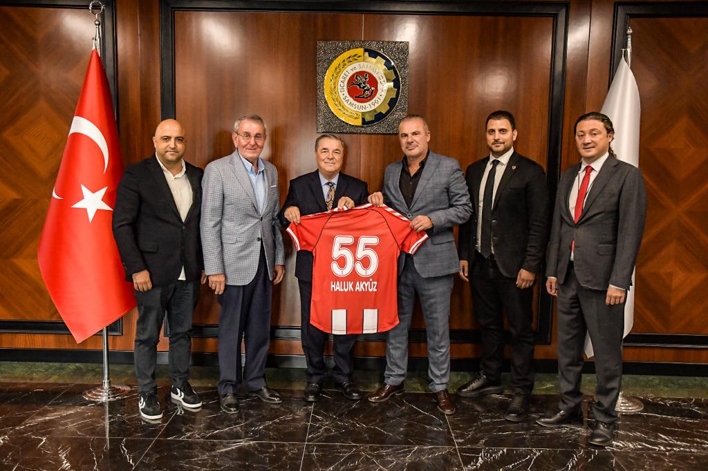 BAŞKANVEKİLİMİZ VEYSEL BİLEN'DEN SAMSUN TSO'YA ZİYARET