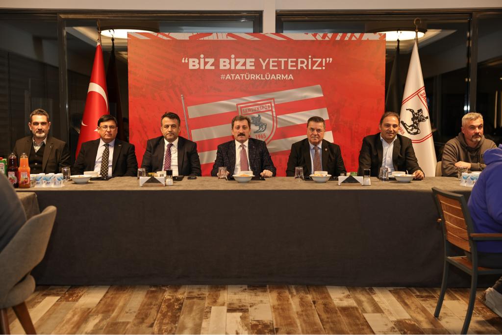 SAMSUN PROTOKOLÜ TAKIMIMIZLA BİR ARAYA GELDİ