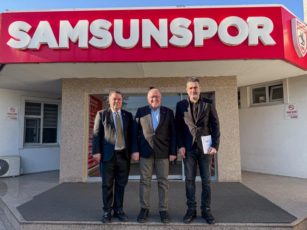 SAMSUN ÜNİVERSİTESİ REKTÖRÜ PROF. DR. MAHMUT AYDIN’DAN KULÜBÜMÜZE ZİYARET
