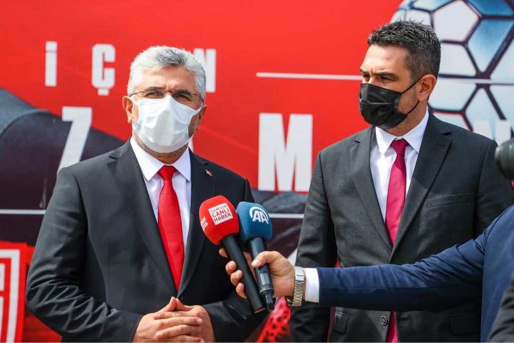 AK PARTİ SAMSUN İL TEŞKİLATI'NDAN KULÜBÜMÜZE DESTEK ZİYARETİ