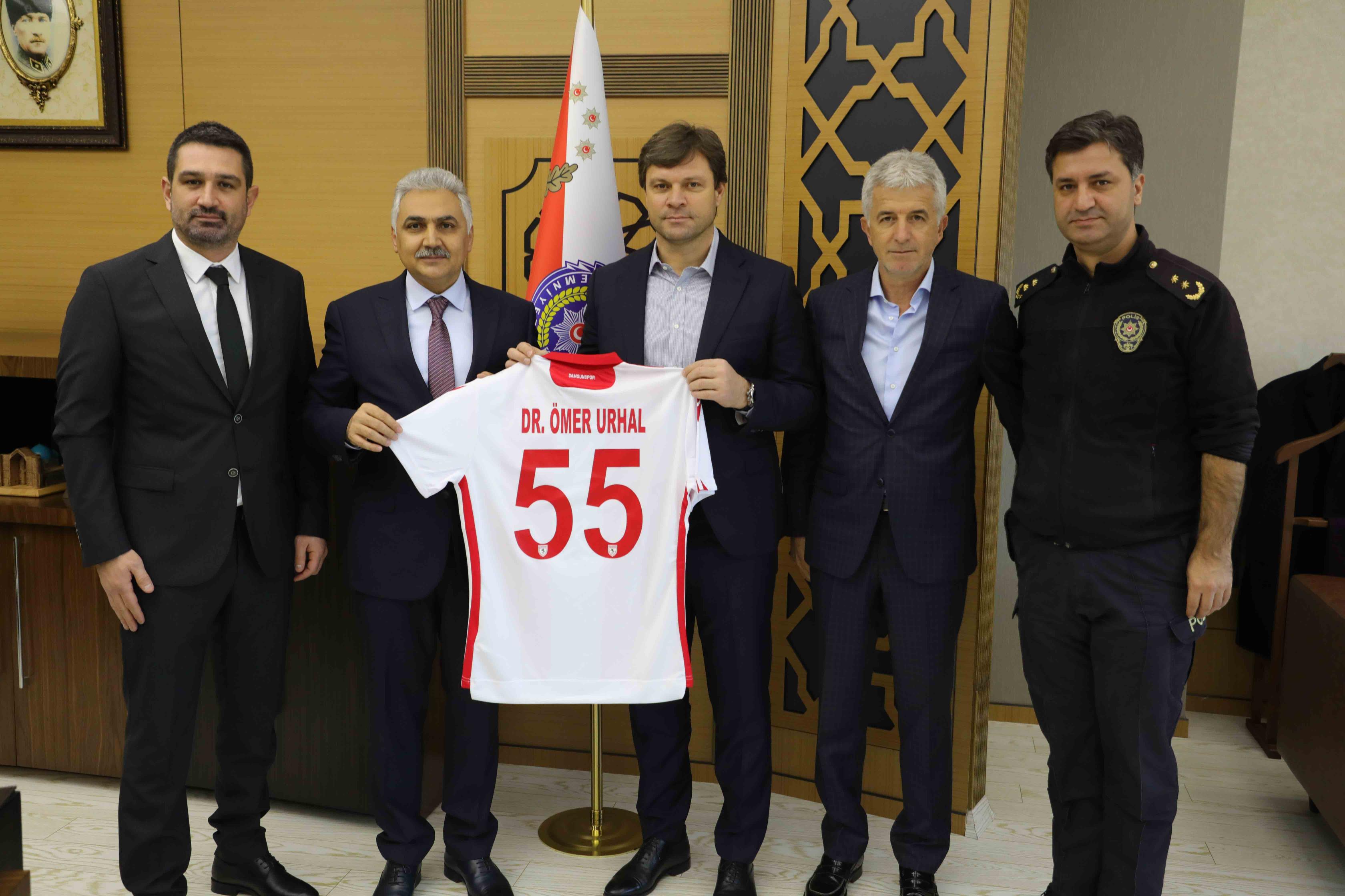 KULÜBÜMÜZDEN EMNİYET MÜDÜRLÜĞÜ’NE ZİYARET