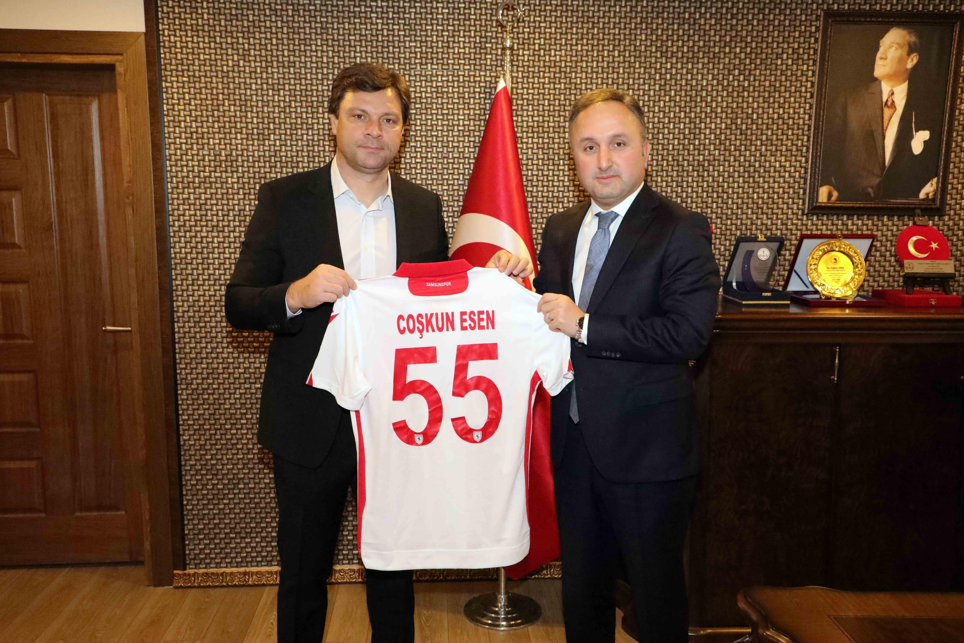 TEKNİK DİREKTÖRÜMÜZ ERTUĞRUL SAĞLAM’DAN MİLLİ EĞİTİM’E ZİYARET