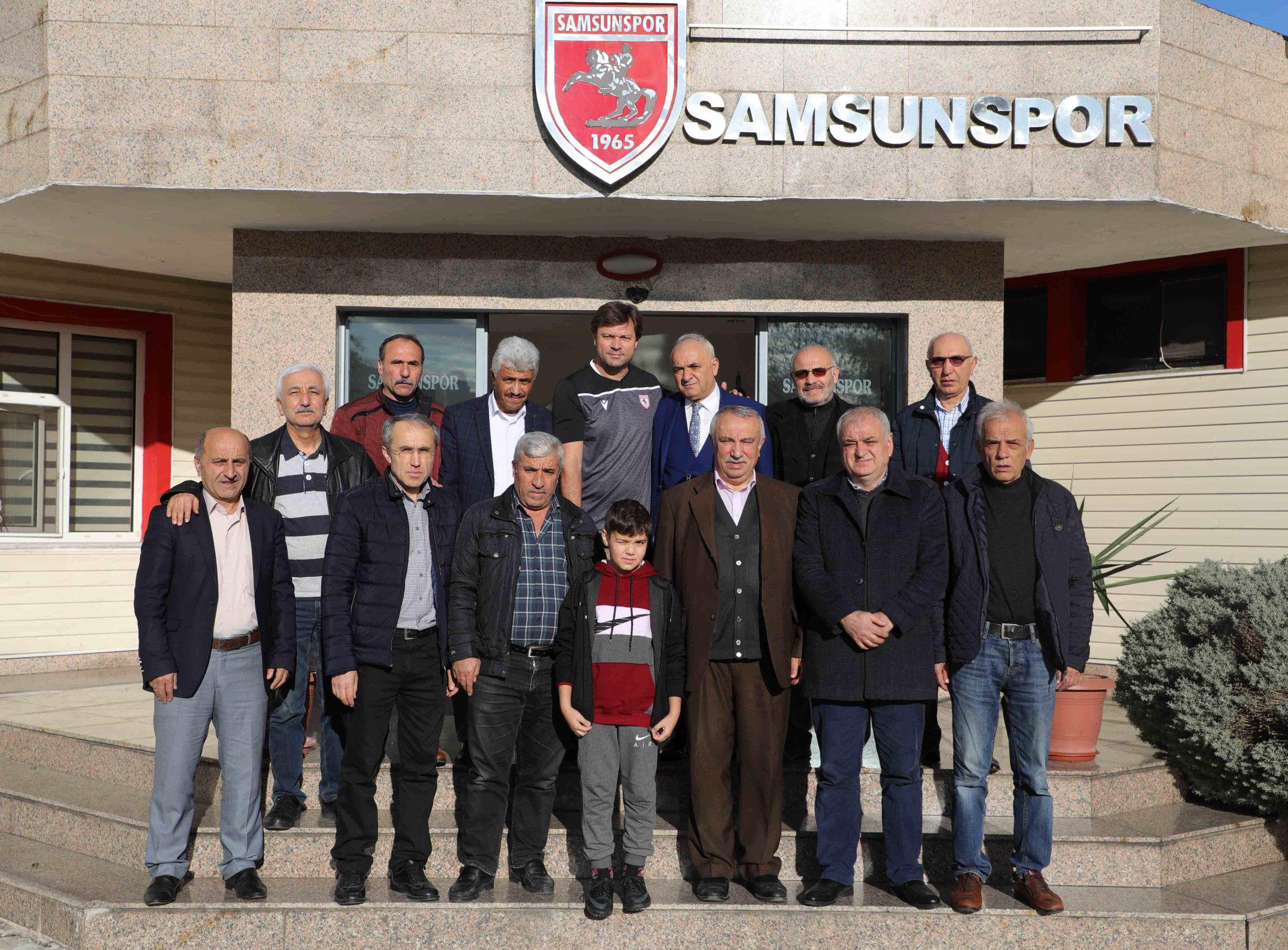 SAMGÜDEF’TEN TEKNİK DİREKTÖRÜMÜZ ERTUĞRUL SAĞLAM’A ZİYARET