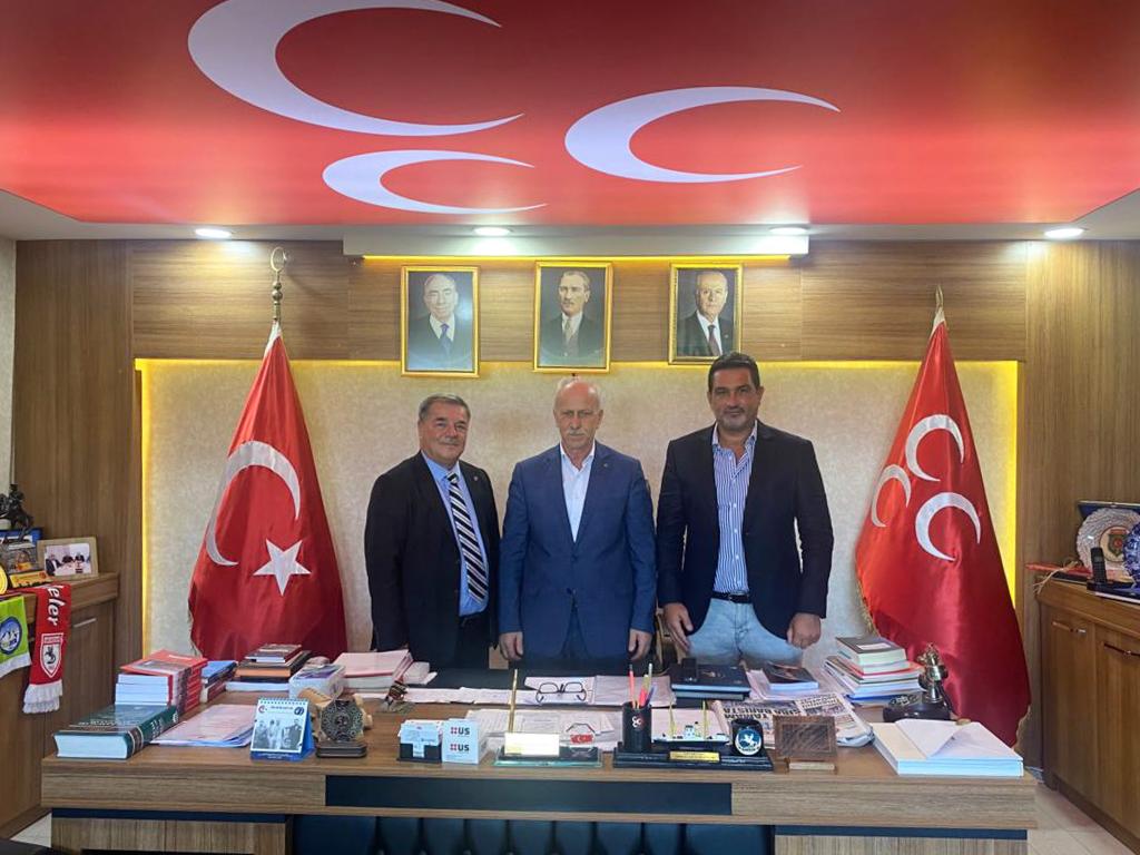 KULÜBÜMÜZDEN MHP İL BAŞKANINA ZİYARET